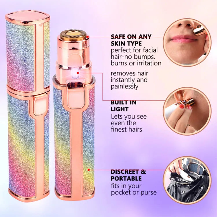 𝐅𝐥𝐚𝐰𝐥𝐞𝐬𝐬𝐆𝐥𝐨𝐰™ 𝟐-𝐢𝐧-𝟏 𝐑𝐞𝐜𝐡𝐚𝐫𝐠𝐞𝐚𝐛𝐥𝐞 𝐅𝐚𝐜𝐢𝐚𝐥 & 𝐄𝐲𝐞𝐛𝐫𝐨𝐰 𝐇𝐚𝐢𝐫 𝐑𝐞𝐦𝐨𝐯𝐞𝐫