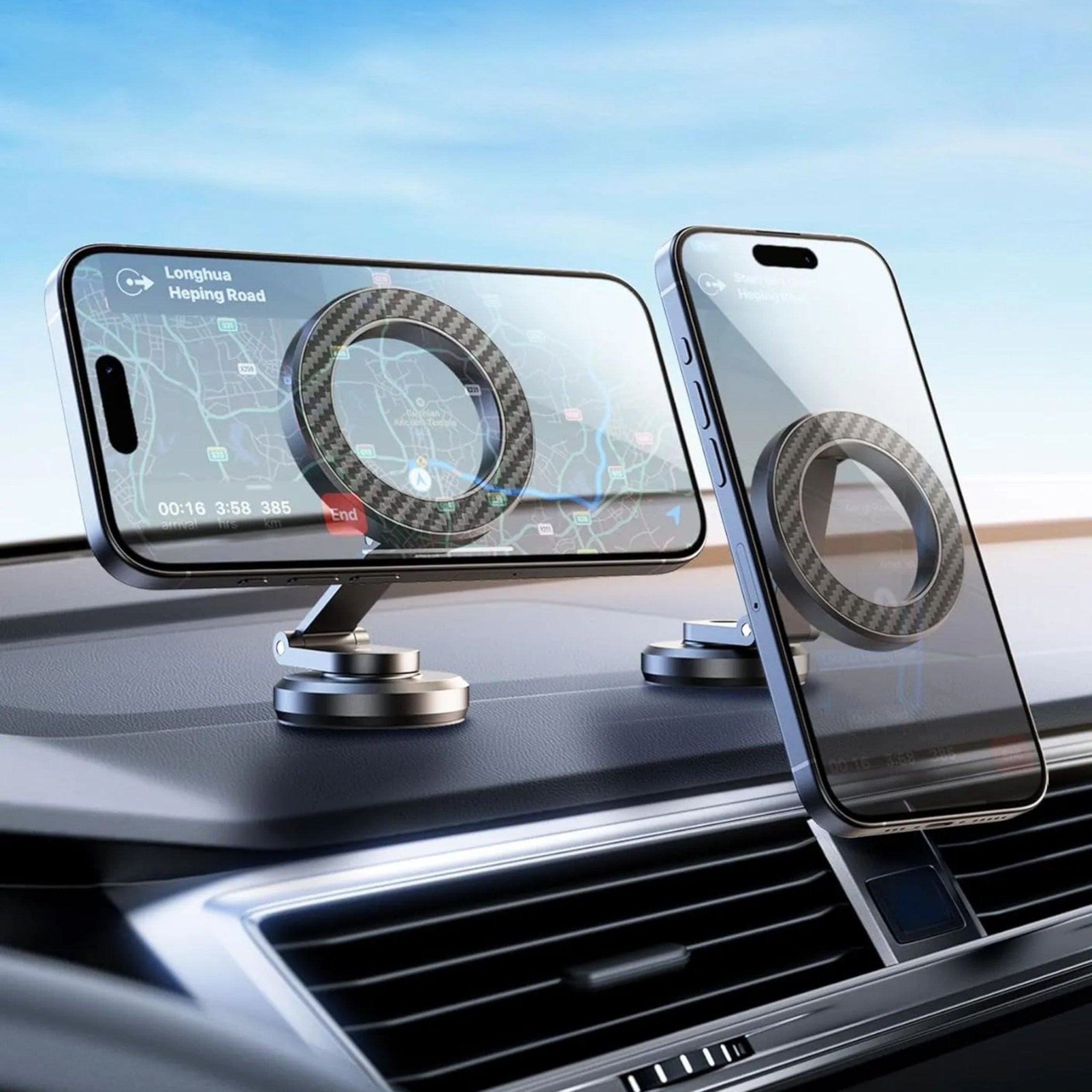 360 ° Rotatable Vacuum Magnetic Suction Phone Mount
