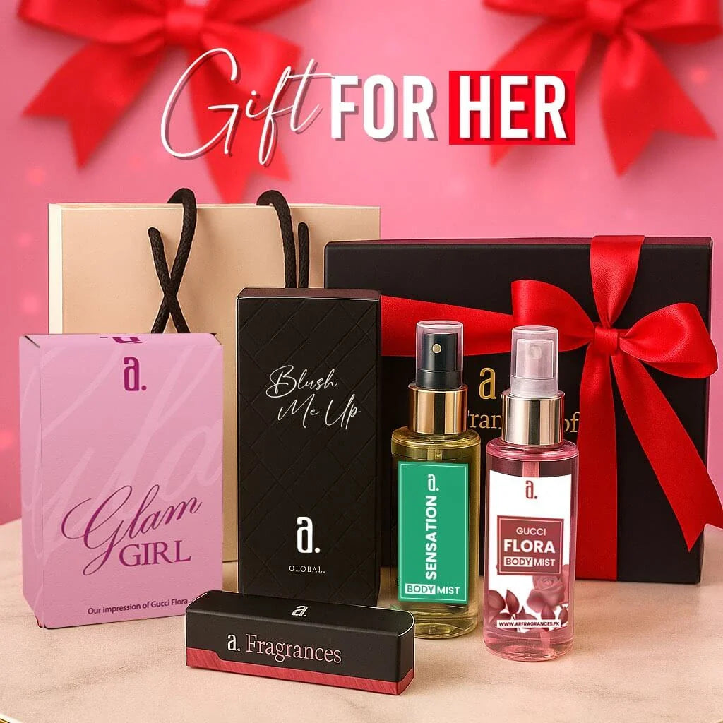 🌹 Perfume Gift Hamper 🎀 – 5 Premium Scents in One Mega Deal ✨
