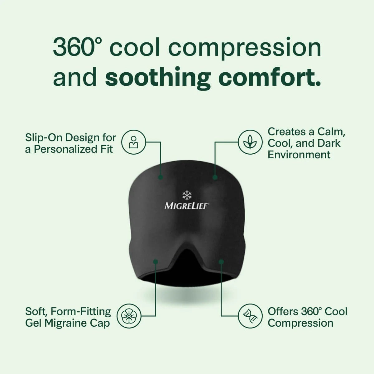 TheraICE Headache Hat