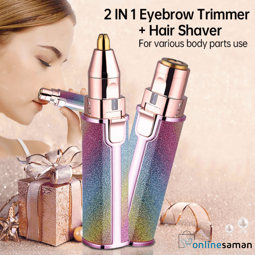𝐅𝐥𝐚𝐰𝐥𝐞𝐬𝐬𝐆𝐥𝐨𝐰™ 𝟐-𝐢𝐧-𝟏 𝐑𝐞𝐜𝐡𝐚𝐫𝐠𝐞𝐚𝐛𝐥𝐞 𝐅𝐚𝐜𝐢𝐚𝐥 & 𝐄𝐲𝐞𝐛𝐫𝐨𝐰 𝐇𝐚𝐢𝐫 𝐑𝐞𝐦𝐨𝐯𝐞𝐫