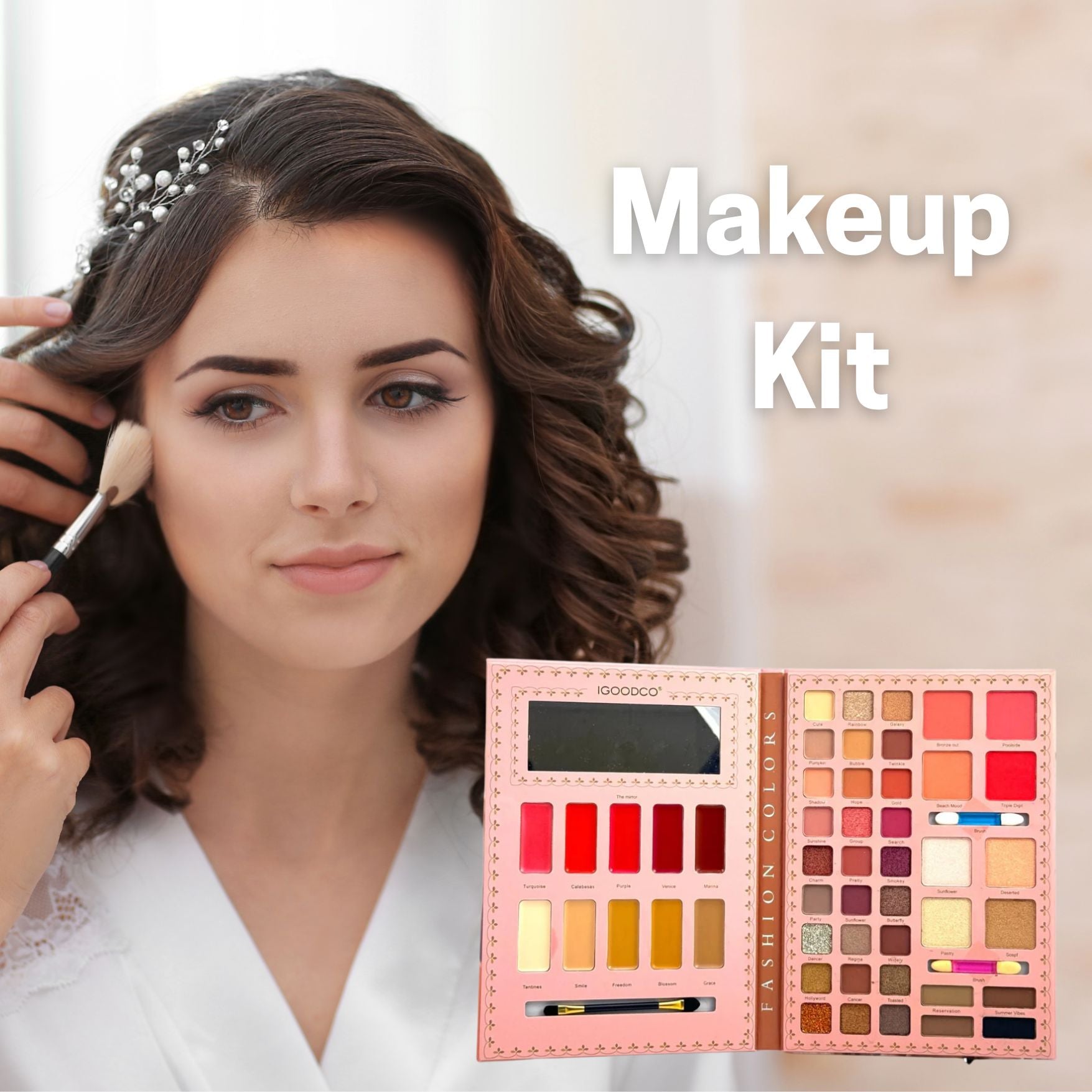 Igoodco All in One 5 Pages Makeup Book Palette